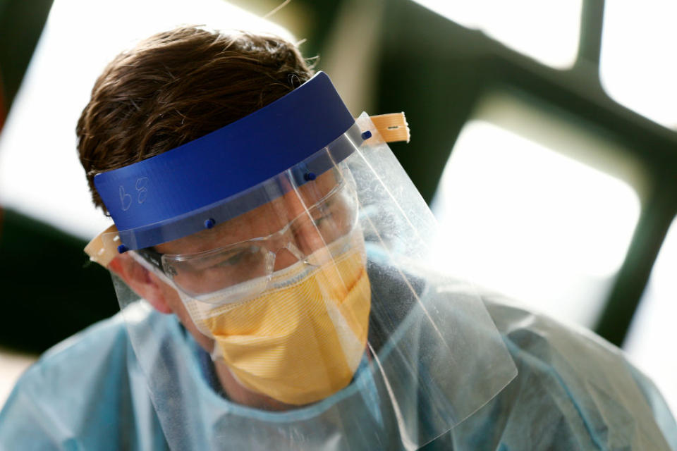 Nurse in PPE