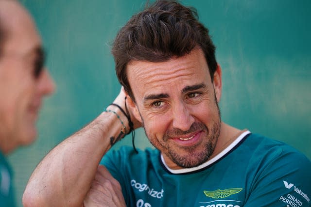 Aston Martin’s Fernando Alonso was hit with a 20-second penalty following a post-race investigation