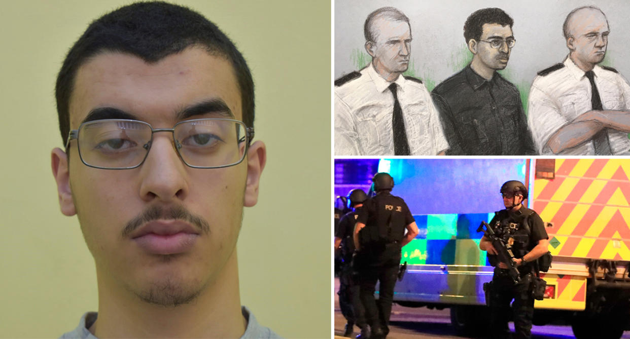 Jailed terrorist Hashem Abedi has admitted for the first time his involvement in planning the Manchester Arena bombing.