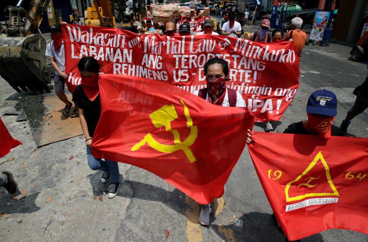 Philippines Communist Rebels (Copyright 2018 The Associated Press. All rights reserved.)