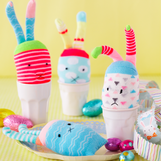 easter sock bunny