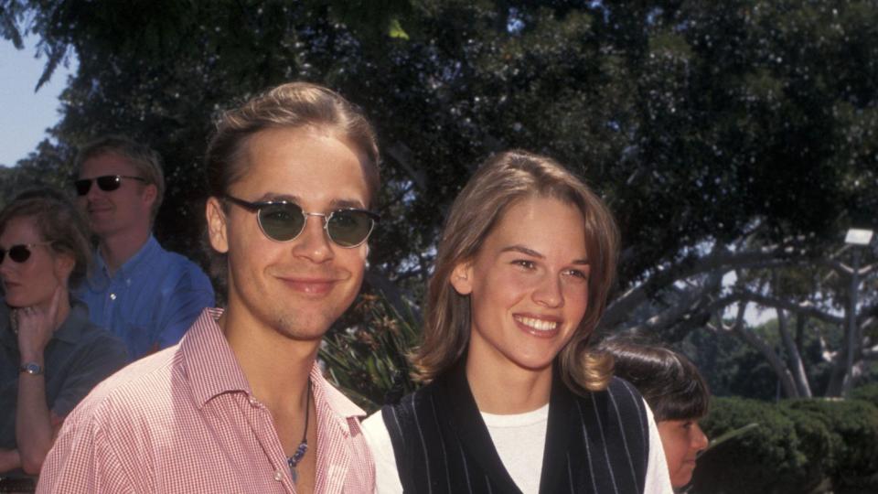 Hilary Swank and Chad Lowe