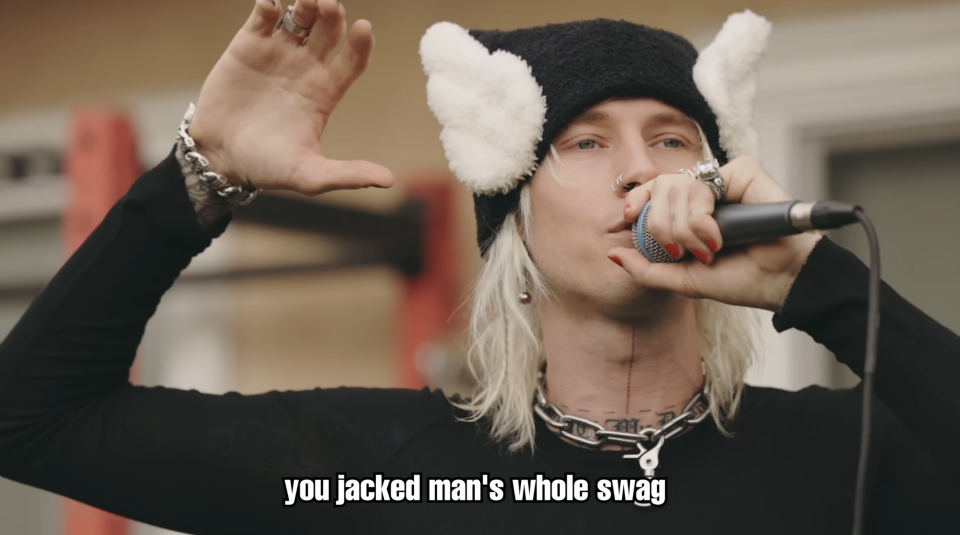 "... you jacked man's whole swag."