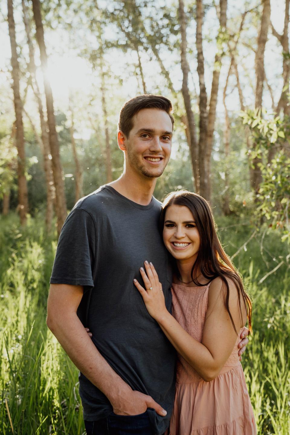 Former Great Falls High and Carroll College basketball star Matt Wyman, pictured with wife Taylor, has recently joined a dental practice in Great Falls.