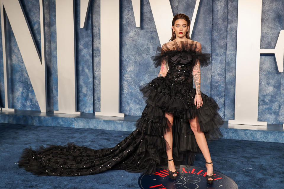 Paris Jackson attends the 2023 Vanity Fair Oscar Party on March 12 in Los Angeles. - Credit: Getty Images