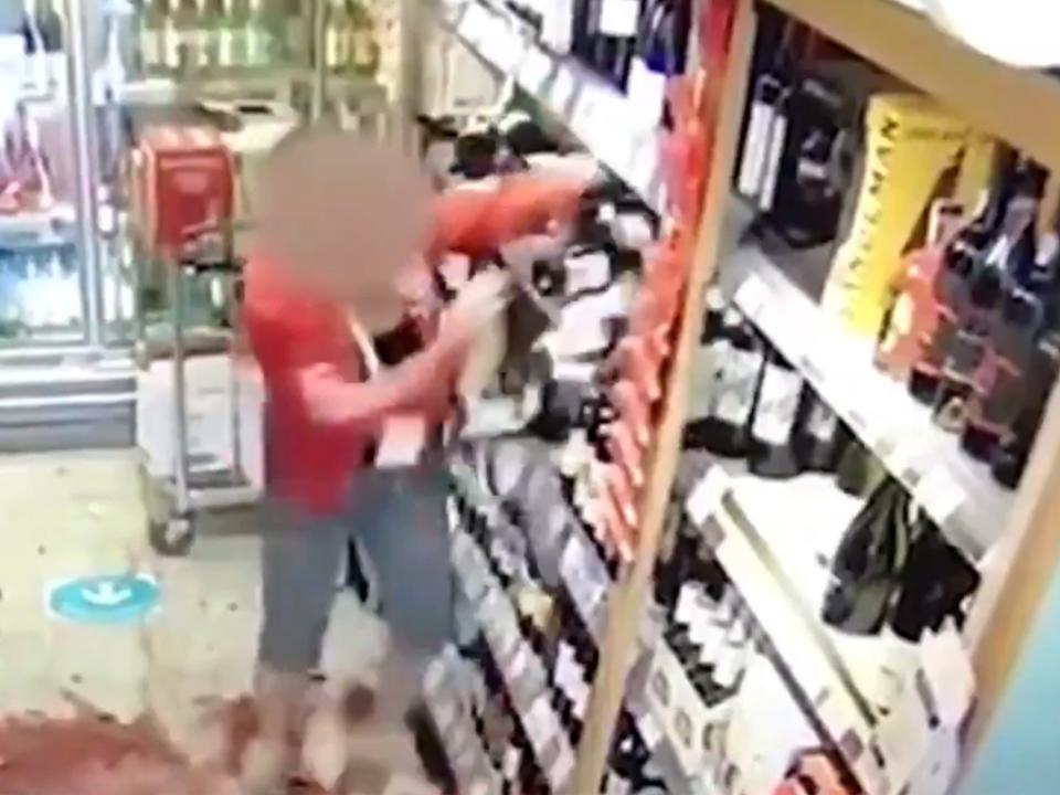 A woman flew into a rage in a Co-operative store in Lingfield, Surrey, on 12 May, after she was asked to follow the store's one-way system (Co-operative)