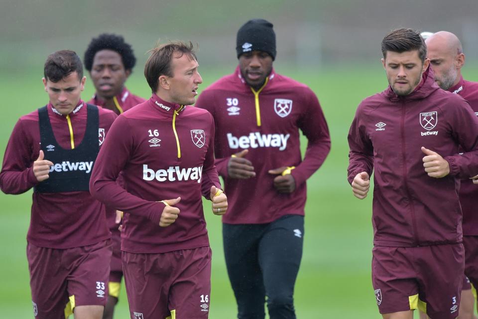 Lessons learnt: Mark Noble prepares for Saturday's meeting with Bournemouth: West Ham United via Getty Images