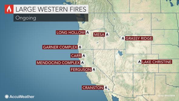 mendocino complex western fires