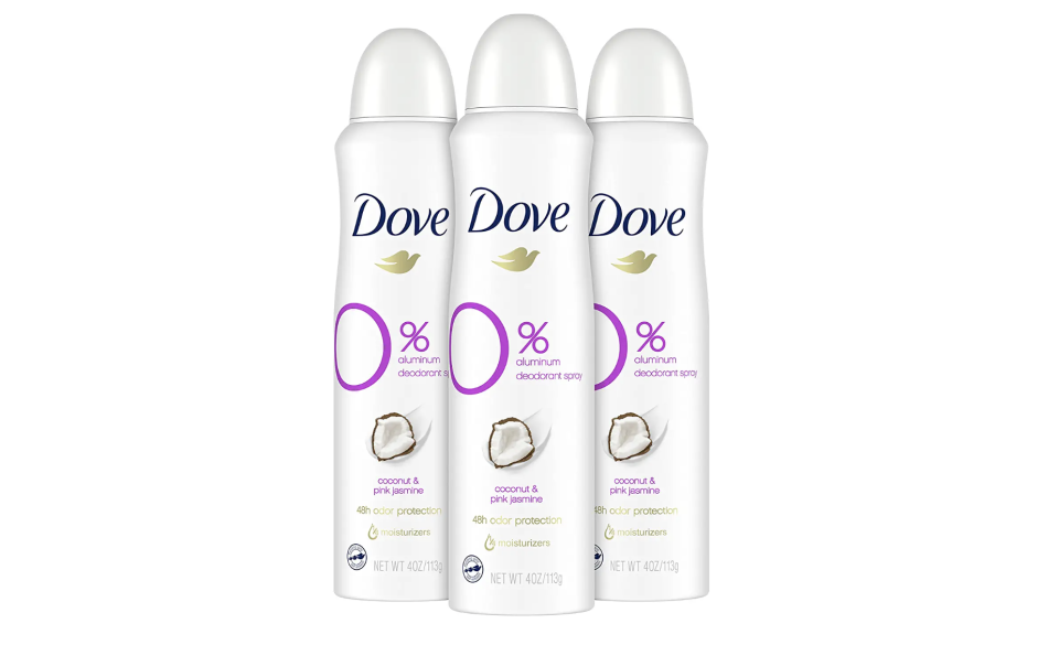 Dove Desodorante en spray 0%. (Foto: Amazon)