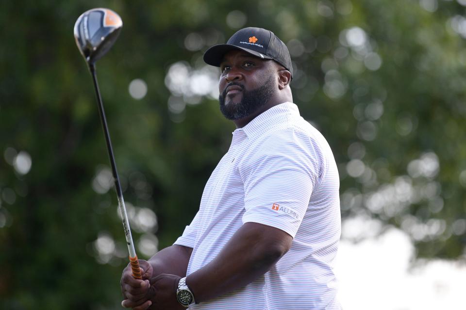 Tee Martin at the Tee Off with Tee Martin golf tournament at Avalon Country Club in Lenoir City, Tenn. on Friday, June 24, 2022.