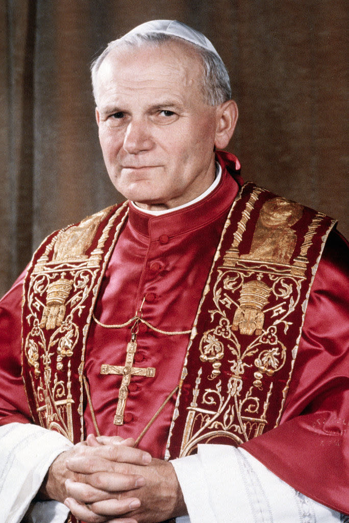 Pope John Paul II in the late '70s