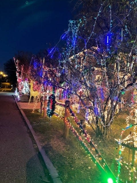 This Christmas light display at 310 E. Carrollton St., Magnolia, is open to the public through Jan. 2.