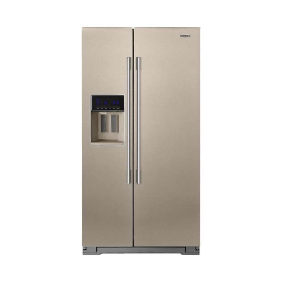 Whirlpool Bronze Side-by-Side Counter-Depth Fridge