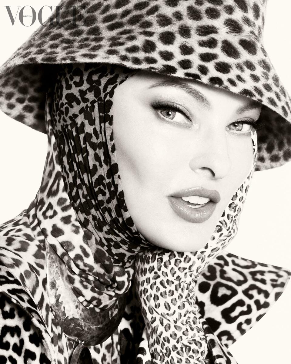 Linda Evangelista British Vogue September 2022