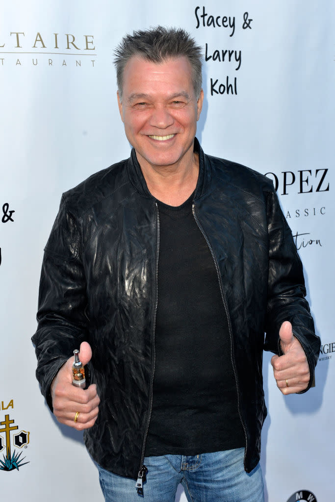 Eddie Van Halen died in October 2020. (Photo: Jerod Harris/Getty Images for George Lopez Foundation)
