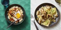 <p>Mushrooms are found in <em>so</em> many classic dishes in kitchens across the world — <a href="https://www.goodhousekeeping.com/food-recipes/easy/g2341/pasta-recipes-with-5-ingredients/" rel="nofollow noopener" target="_blank" data-ylk="slk:swimming in creamy pasta sauces;elm:context_link;itc:0;sec:content-canvas" class="link ">swimming in creamy pasta sauces</a> to <a href="https://www.goodhousekeeping.com/food-recipes/healthy/g960/healthy-lunch-ideas/" rel="nofollow noopener" target="_blank" data-ylk="slk:unique sandwiches and salads;elm:context_link;itc:0;sec:content-canvas" class="link ">unique sandwiches and salads</a>. Fresh mushrooms have a rich, umami flavor profile that many home cooks can't get enough of. And as they takeover pages of nearly every kind of cookbook, you'll find mushrooms on the menu at any time of day — from <a href="https://www.goodhousekeeping.com/food-recipes/easy/g871/quick-breakfasts/" rel="nofollow noopener" target="_blank" data-ylk="slk:an early breakfast;elm:context_link;itc:0;sec:content-canvas" class="link ">an early breakfast</a> to a midday snack and finally, <a href="https://www.goodhousekeeping.com/food-recipes/easy/g34360988/easy-dinner-recipes/" rel="nofollow noopener" target="_blank" data-ylk="slk:in the most delicious dinner;elm:context_link;itc:0;sec:content-canvas" class="link ">in the most delicious dinner</a> you've had this week.</p><p>These delicious edible fungi <a href="https://www.goodhousekeeping.com/health/diet-nutrition/a27633487/mushroom-health-benefits/" rel="nofollow noopener" target="_blank" data-ylk="slk:have earned their heart-healthy halo;elm:context_link;itc:0;sec:content-canvas" class="link ">have earned their heart-healthy halo</a> time and time again. All home cooks, but especially <a href="https://www.goodhousekeeping.com/health/diet-nutrition/a35217200/best-diets-2021/" rel="nofollow noopener" target="_blank" data-ylk="slk:those on low-sodium diets;elm:context_link;itc:0;sec:content-canvas" class="link ">those on low-sodium diets</a>, flock to mushrooms as they contain a compound called<strong> glutamate ribonucleotides</strong>, which lends them their flavor notes <a href="https://www.goodhousekeeping.com/health/diet-nutrition/a27047618/daily-sodium-intake/" rel="nofollow noopener" target="_blank" data-ylk="slk:without all of the added sodium;elm:context_link;itc:0;sec:content-canvas" class="link ">without all of the added sodium</a>. An entire cup of mushrooms only contains 5mg of sodium and are equally low in calories, making mushrooms a dieter <a href="https://www.goodhousekeeping.com/health/diet-nutrition/a29538790/what-is-the-flexitarian-diet/" rel="nofollow noopener" target="_blank" data-ylk="slk:or flexitarian's dream;elm:context_link;itc:0;sec:content-canvas" class="link ">or flexitarian's dream</a>, as they're rich <a href="https://www.goodhousekeeping.com/health/diet-nutrition/g1967/vitamin-b12-super-foods-47012607/" rel="nofollow noopener" target="_blank" data-ylk="slk:in essential B vitamins;elm:context_link;itc:0;sec:content-canvas" class="link ">in essential B vitamins</a>, including folate and niacin, among others. </p><p>The best health benefit associated with mushrooms might be their ability to easily replace beef in your favorite recipes. You can chop almost any mushroom (but especially portobello, cremini, porcini, and button mushrooms) into a finer consistency that mimics ground beef, and blend it into <a href="https://www.goodhousekeeping.com/food-recipes/easy/g3586/best-ground-beef-recipes/" rel="nofollow noopener" target="_blank" data-ylk="slk:a smaller amount of your favorite beef dish;elm:context_link;itc:0;sec:content-canvas" class="link ">a smaller amount of your favorite beef dish</a>. If you're interested in eating more plant-forward recipes, mushrooms are going to be your next best friend — try them in any one of these incredibly smart meat swaps today.</p>