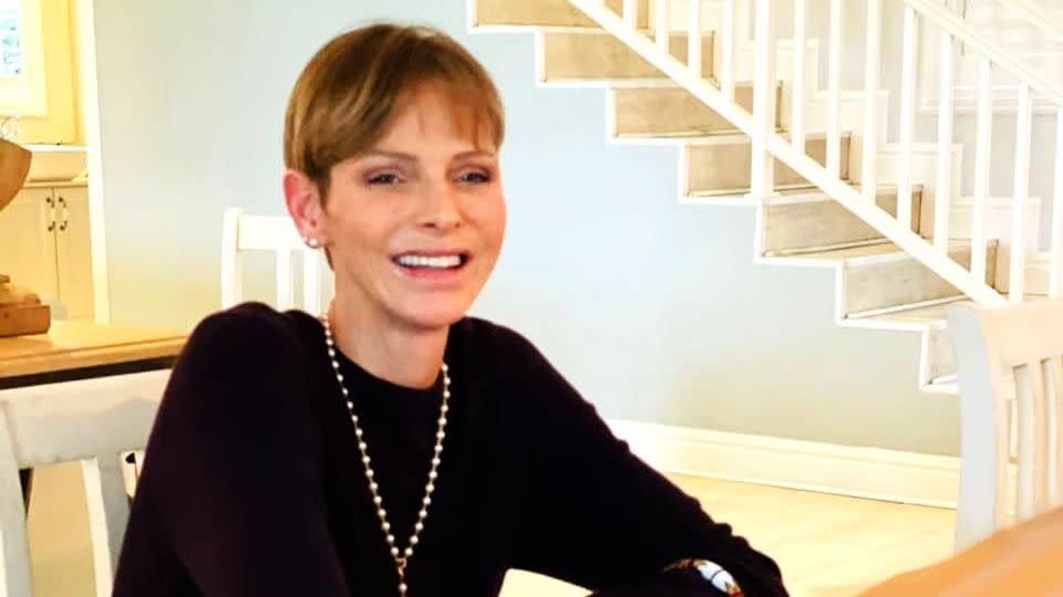 Princess Charlene Shares A Smiling Shot of Herself On Instagram