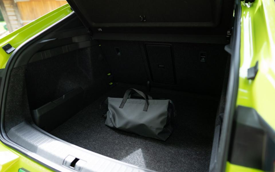 The boot has 570 litres of storage space, nearly three times that with the back seats down