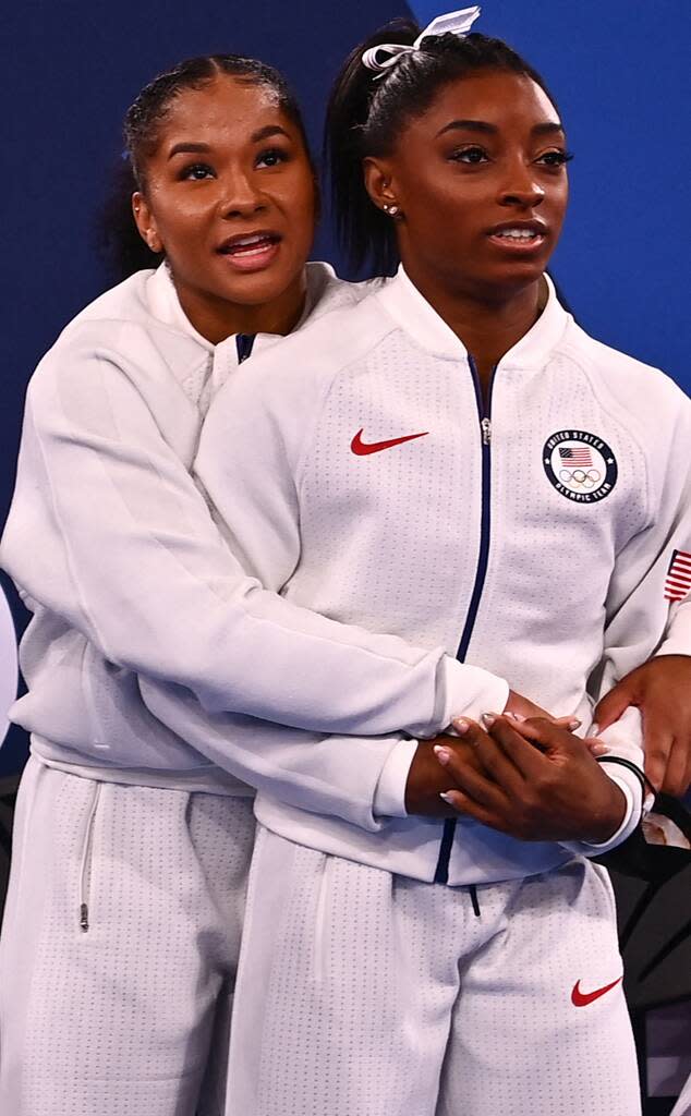 Jordan Chiles, Simone Biles