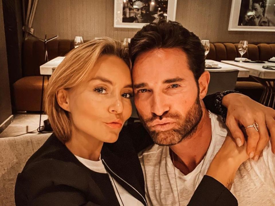 Angelique Boyer y Sebastián Rulli se encuentran disfrutando de España.