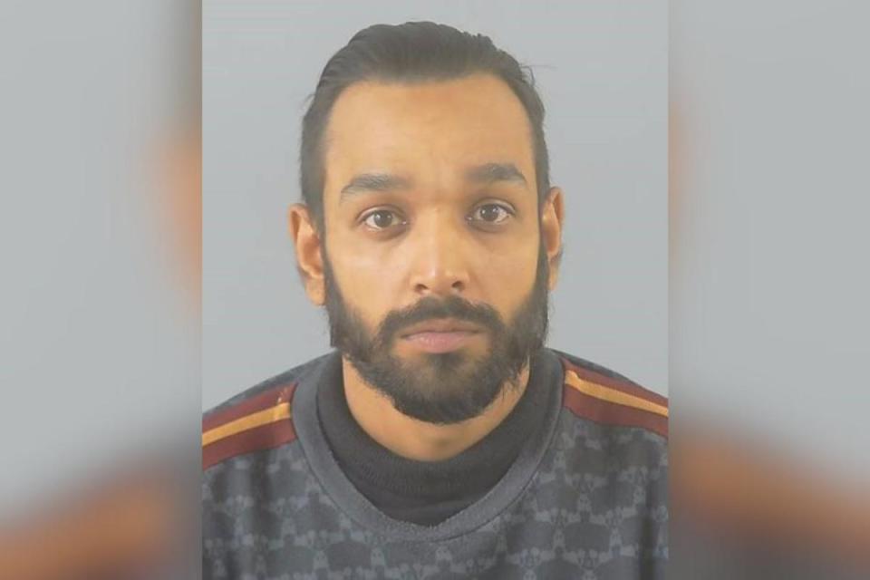 Southampton taxi driver Hardeep Landa has been jailed for sexually assaulting a woman in a St Mary&#39;s Road car park after a night out &lt;i&gt;(Image: Hampshire Constabulary)&lt;/i&gt;