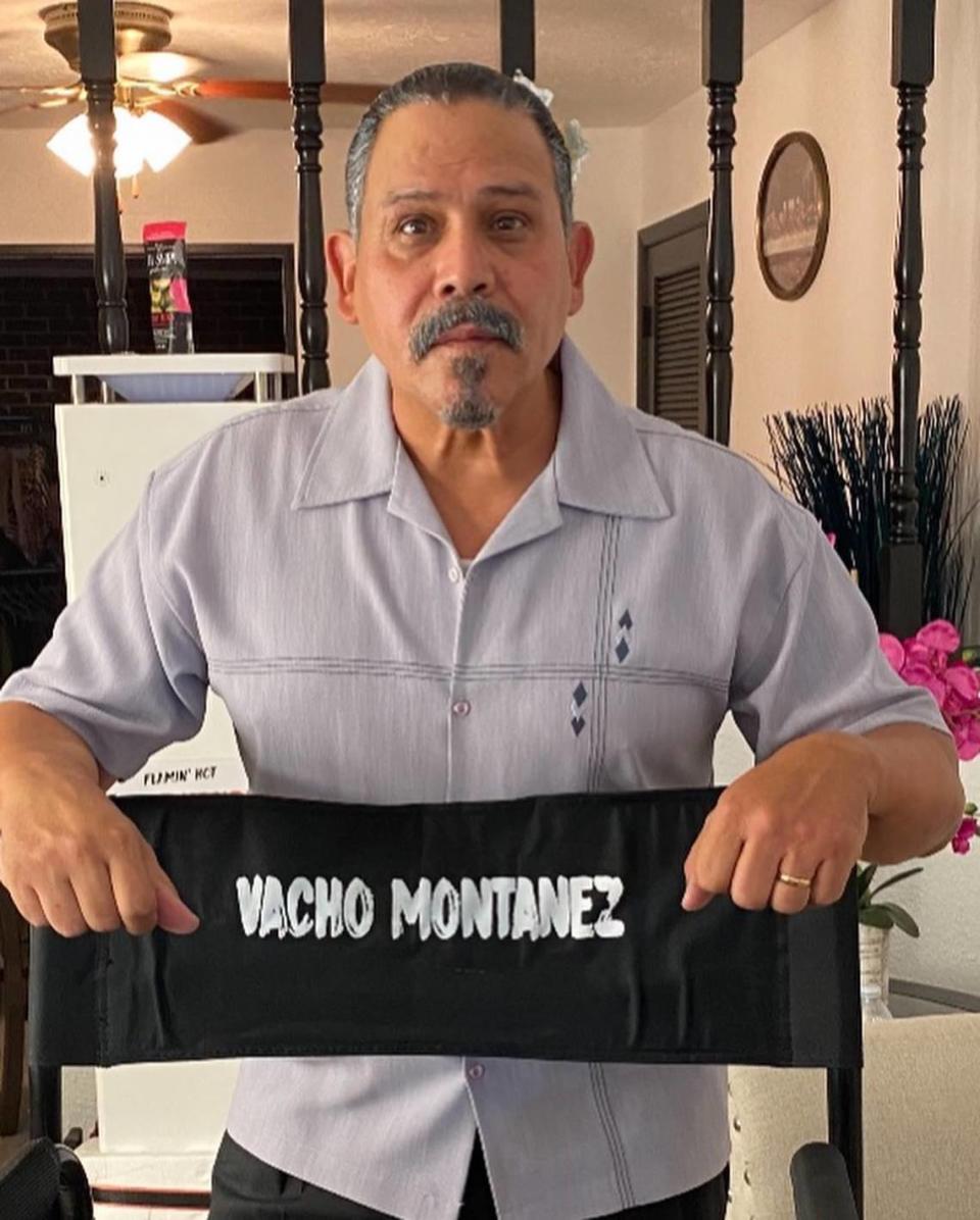 Actor Emilio Rivera portrays Vacho Montañez (Richard’s father) in ‘Flamin’ Hot’.