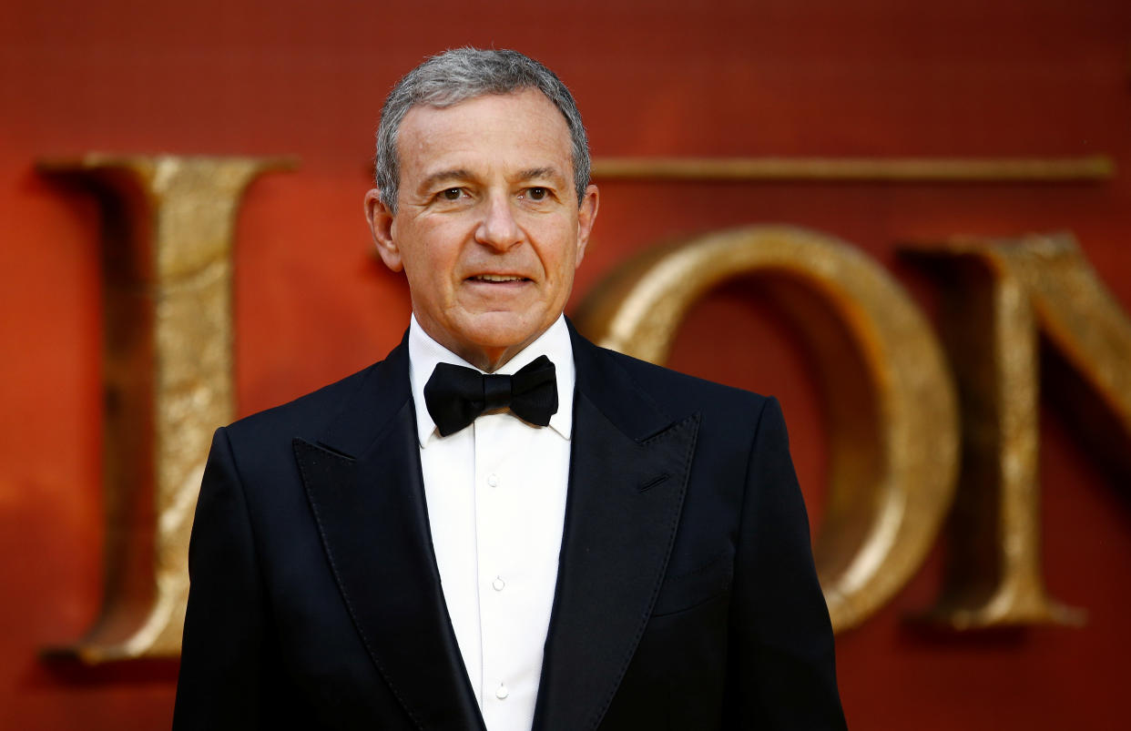 Walt Disney CEO Bob Iger attends the European premiere of 