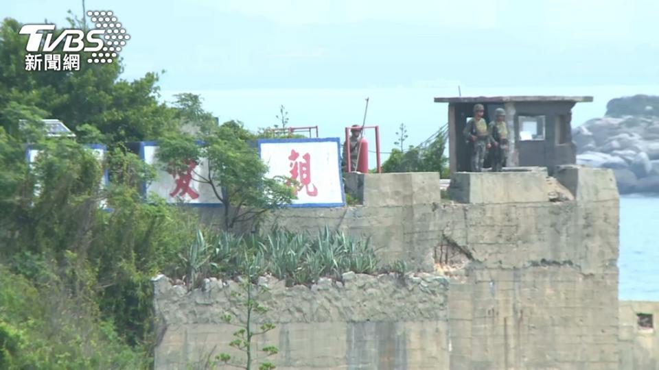 二膽島陳姓上兵游到對岸遭廈門海警救起。（圖／TVBS資料畫面）