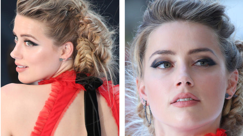 Für alle, die es etwas ungeordnet wollen, ist das Flechtwerk von Amber Heard zu empfehlen