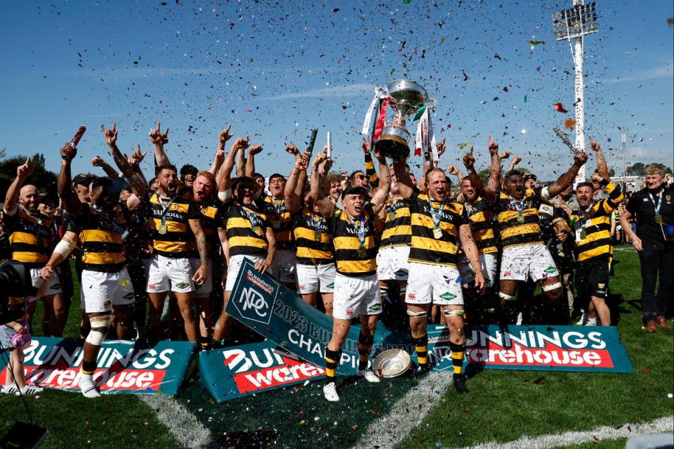 The Taranaki Bulls won this year’s New Zealand National Provincial Championship (Getty)