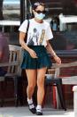 <p>Zoë Kravitz keeps her cool for a Tuesday coffee run in N.Y.C.</p>