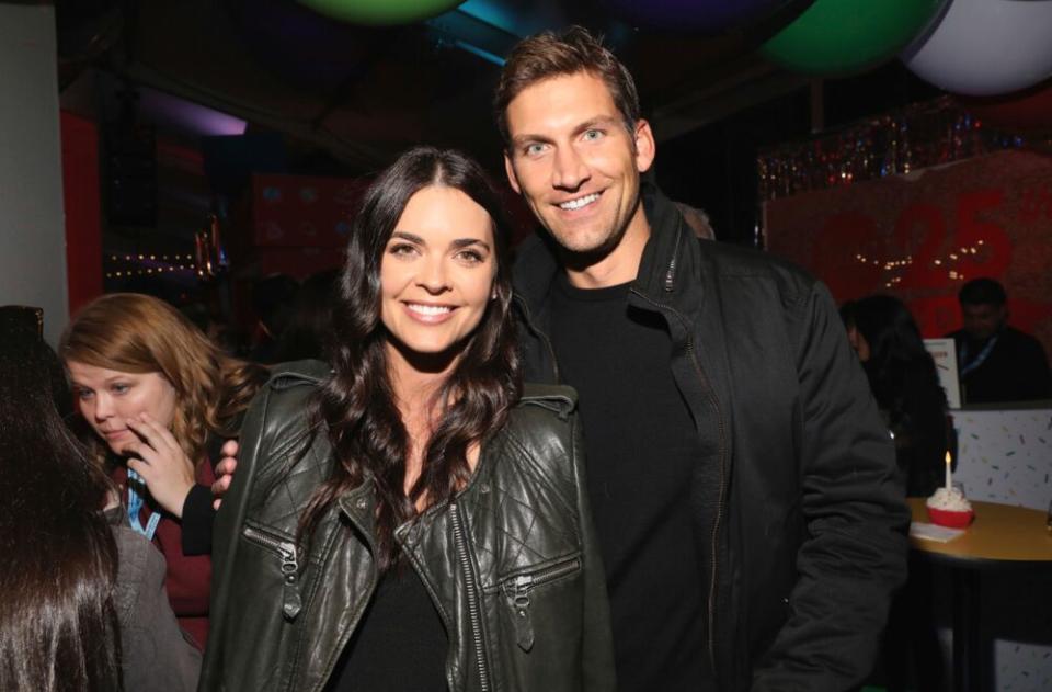 Katie Lee (L) and Ryan Biegel | Amy Sussman/Getty