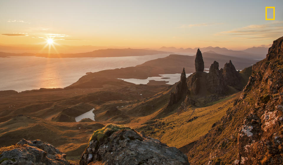 <p>“A spectacular sunrise at the old man of storr, on the isle of skye, scotland.” (<a rel="nofollow noopener" href="http://yourshot.nationalgeographic.com/profile/1526031/" target="_blank" data-ylk="slk:neil@njphotographic.co.uk JACKSON;elm:context_link;itc:0;sec:content-canvas" class="link ">neil@njphotographic.co.uk JACKSON</a>/ National Geographic Nature Photographer of the Year contest) </p>