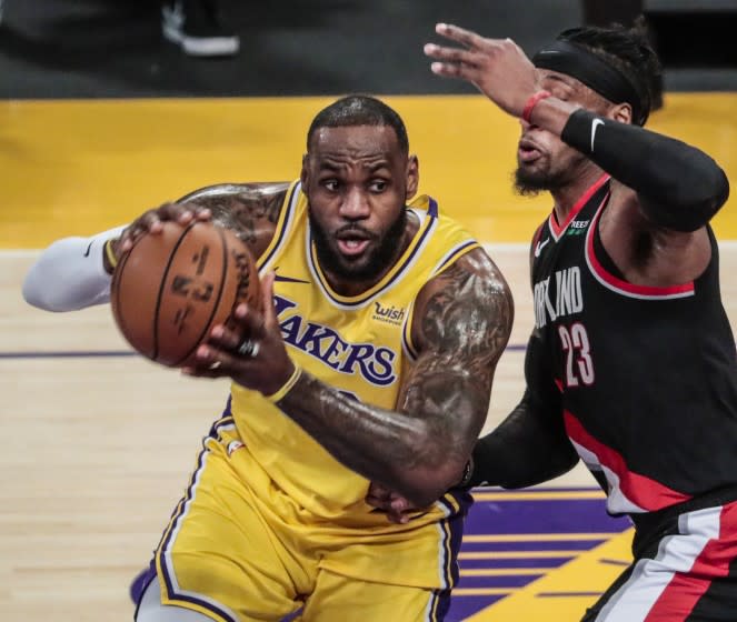 Los Angeles, CA, Monday, December 28, 2020 - Los Angeles Lakers forward LeBron James.