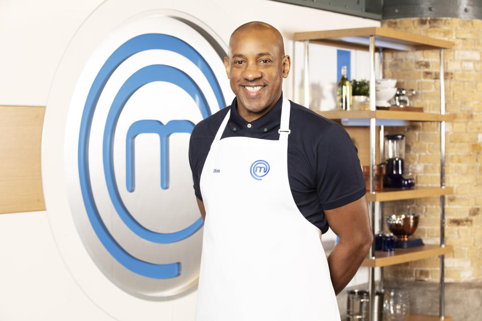 Dion Dublin took part in Celebrity Masterchef S16 in 2021. (Shine TV/BBC)