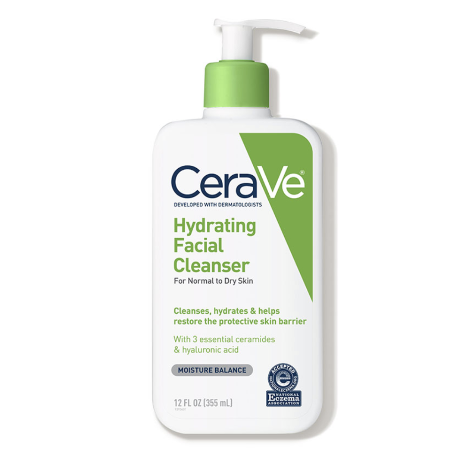 CeraVe Hydrating Facial Cleanser (Credit: Dermstore)