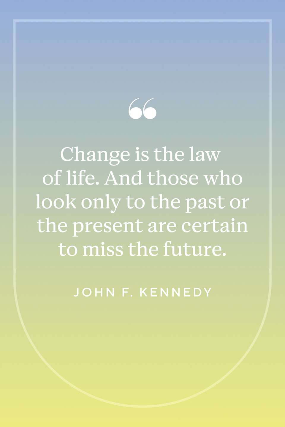 John F. Kennedy