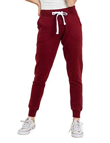 4) Esstive Ultra Soft Fleece Basic Jogger Pants