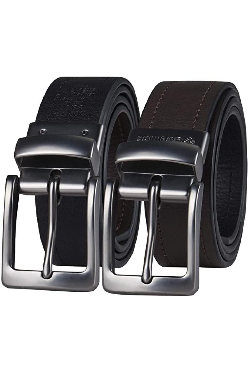 66) Reversible Leather Belt