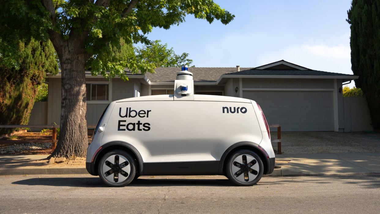 Nuro Uber Eats