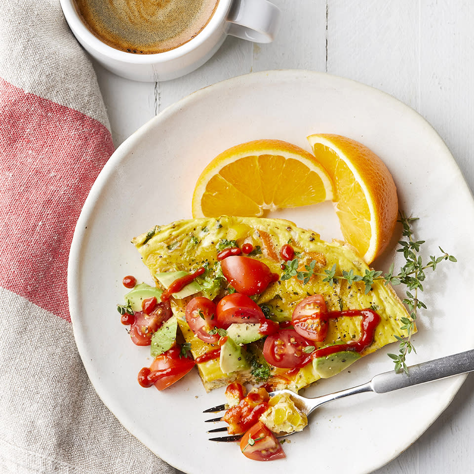 Rainbow Frittata