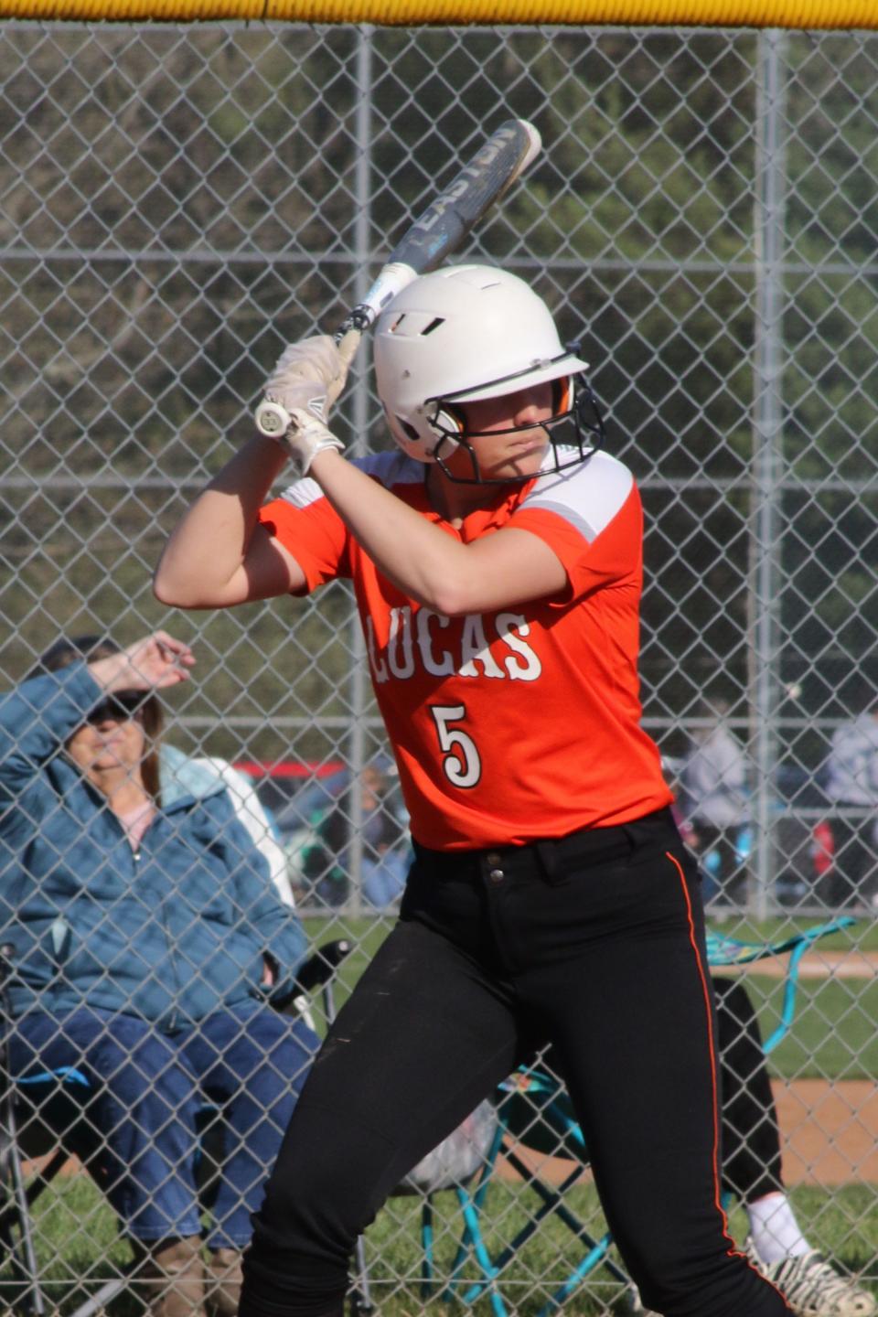 Lucas' Marissa Caugherty earned second team All-Mid-Buckeye Conference for her 2022 season.