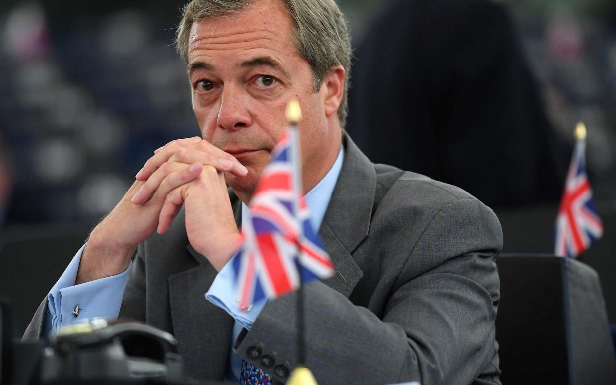 Nigel Farage,  the former Ukip leader - AFP