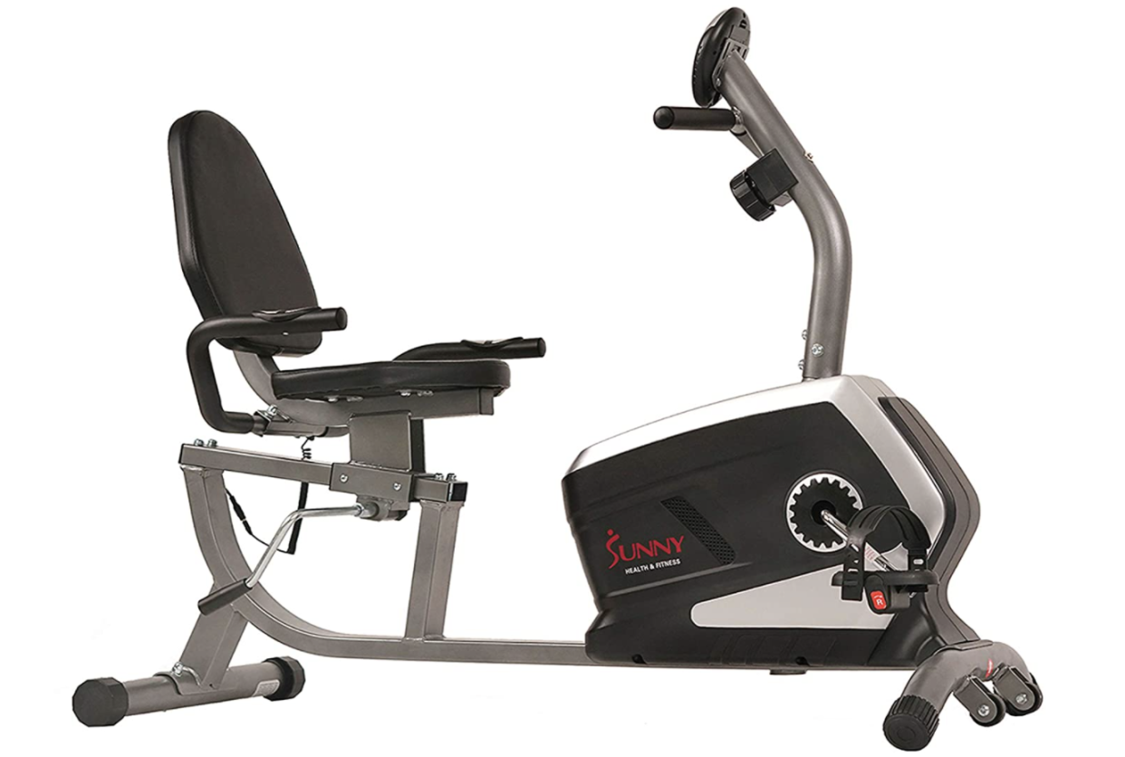 Recumbent exercise bike