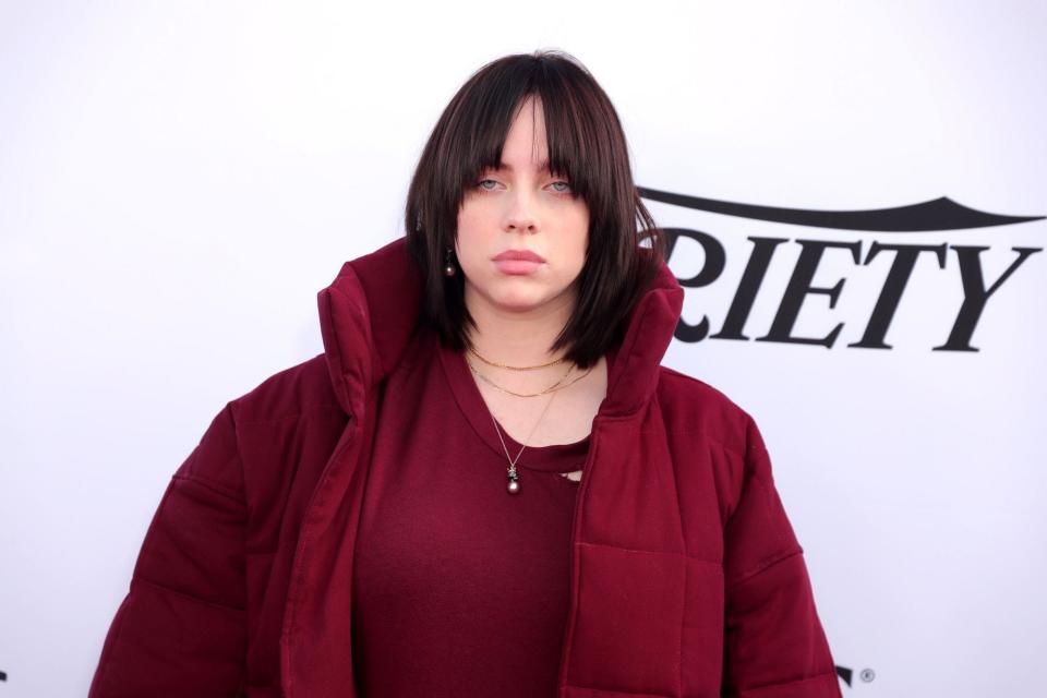 Billie Eilish attends the Variety Music Hitmakers brunch on December 4, 2021.