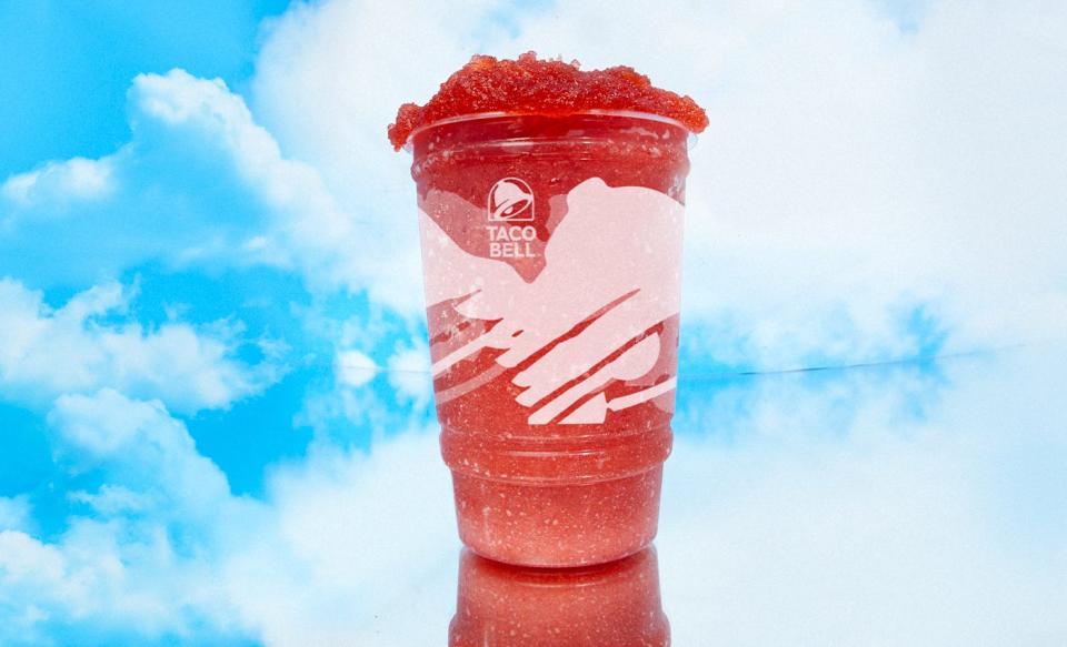 Taco Bell for a limited time has the Watermelon Berry Freeze, with a blend of watermelon and strawberry flavors.