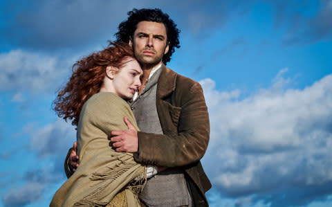 Demelza and Ross Poldark - Credit: Mike Hogan 