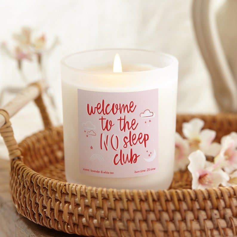 No Sleep Club Candle