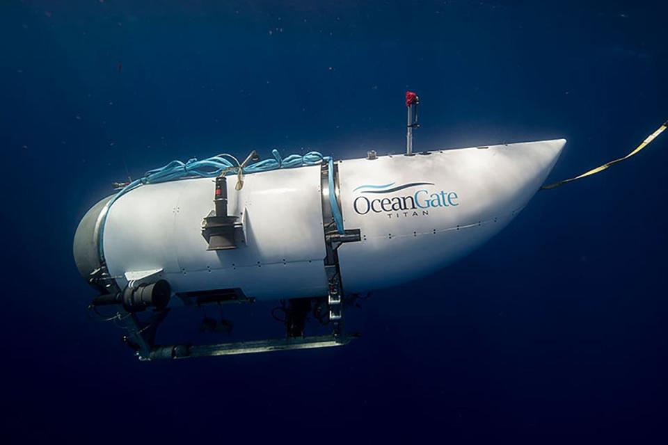 Glasgow student Suleman Dawood is among five people on board the Titan submersible (OceanGate Expeditions/PA) (PA Media)