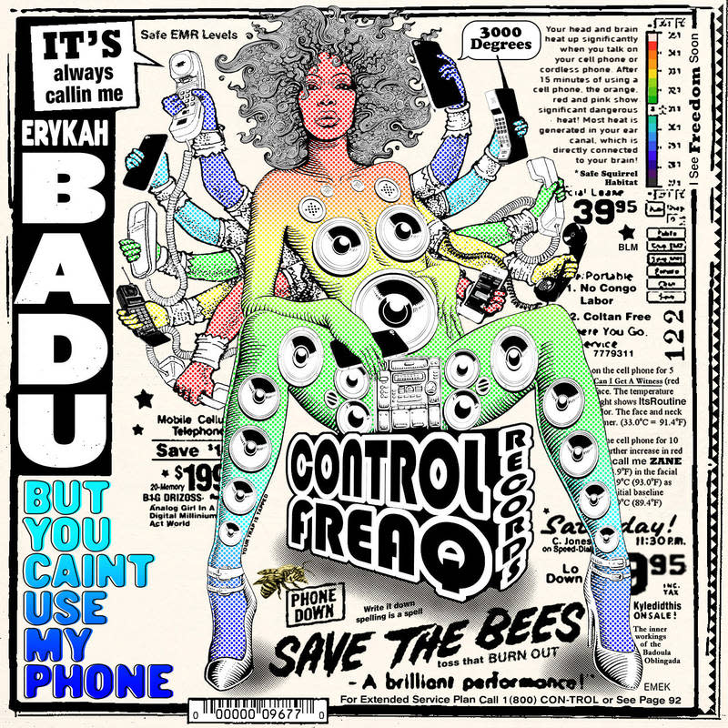 Erykah Badu: But You Cain’t Use My Phone (1,500 copies)